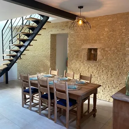 Charmante Maison Du Xviii En Pierre Renovee Vakantiehuis Colleville-Montgomery